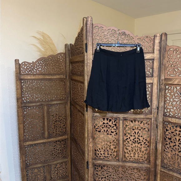 Reformation Mini Black Skirt - Picture 2 of 4